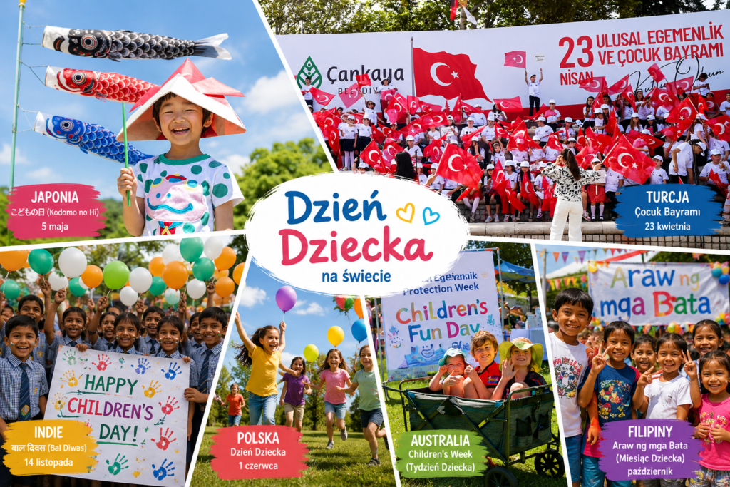 Dzień Dziecka na świecie – dzieci świętujące w różnych krajach