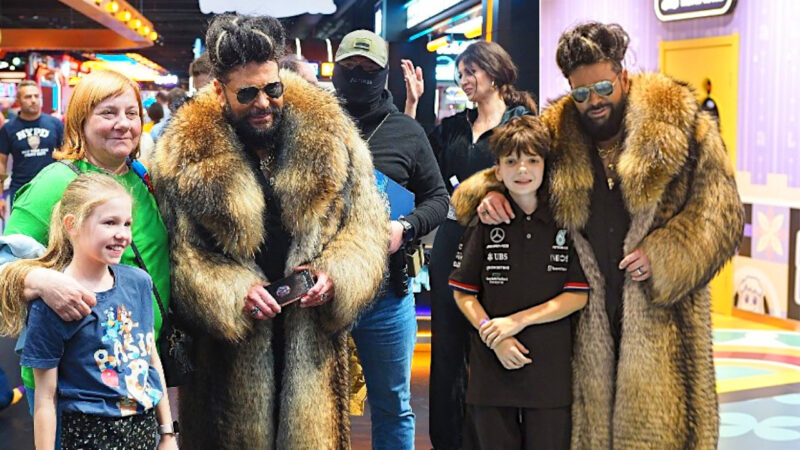 Urodziny Krzysztofa Rutkowskiego Juniora w parku rozrywki – wejście w stylu operacyjnym