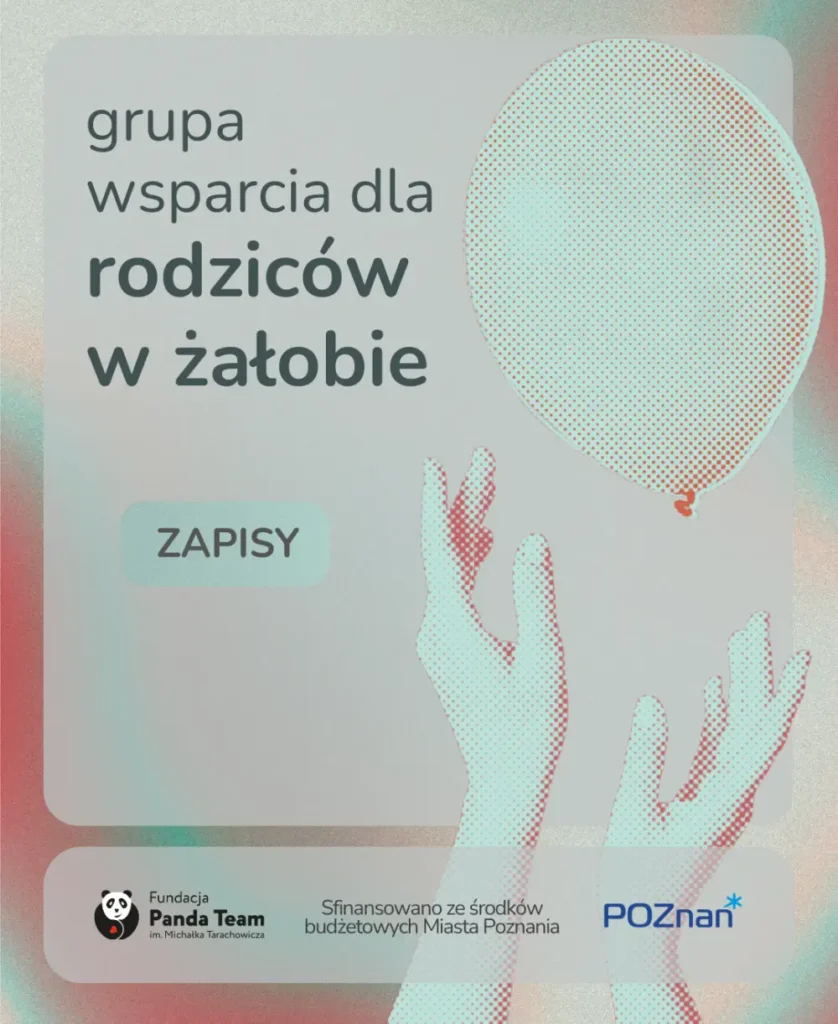 Grupa wsparcia dla rodziców po stracie dziecka powstaje w Poznaniu