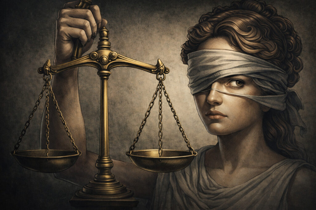 temida opaska na oczach nierówny wymiar sprawiedliwości podział majątku rozwód