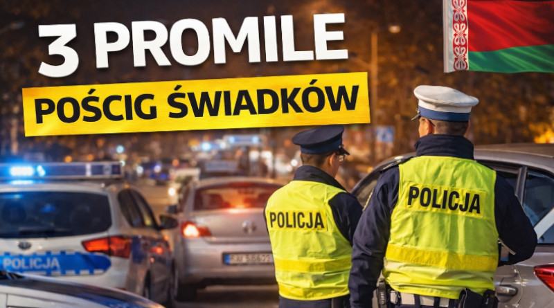 pijany kierowca z zakazem prowadzenia zatrzymany przez policję w Poznaniu