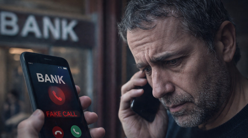 oszustwo na pracownika banku telefon fałszywy numer manipulacja