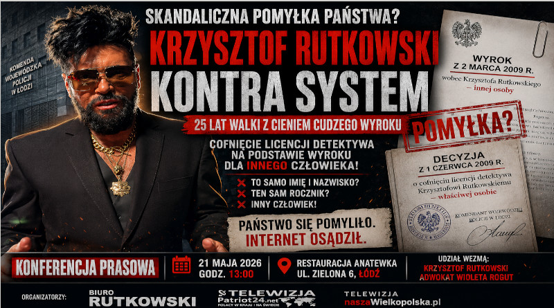 Krzysztof Rutkowski kontra system