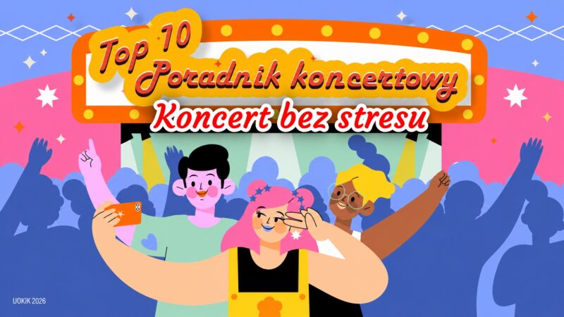 Koncert bez stresu? Sprawdź 10 punktów, zanim staniesz przy bramkach