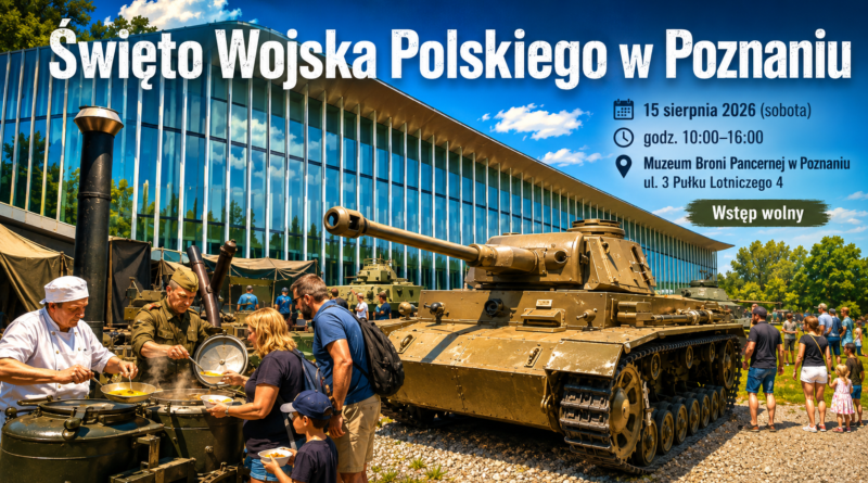 Święto Wojska Polskiego w Poznaniu. Czołgi, rekonstruktorzy i wojskowa grochówka