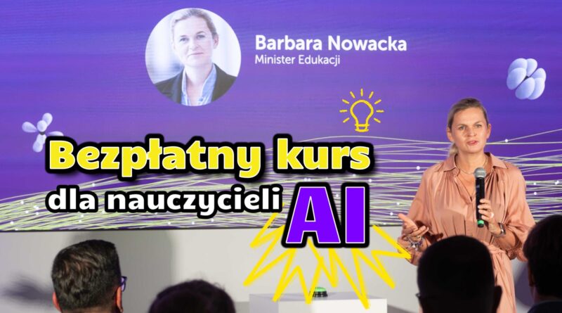 Bezpłatny Kurs AI dla nauczycieli – Centrum Nauki Kopernik