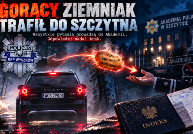 Policjantka z Wyszkowa, Akademia Policji w Szczytnie i gorący ziemniak – grafika do artykułu
