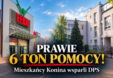 6 ton tekstyliów w dwa dni! Mieszkańcy Konina pomogli DPS